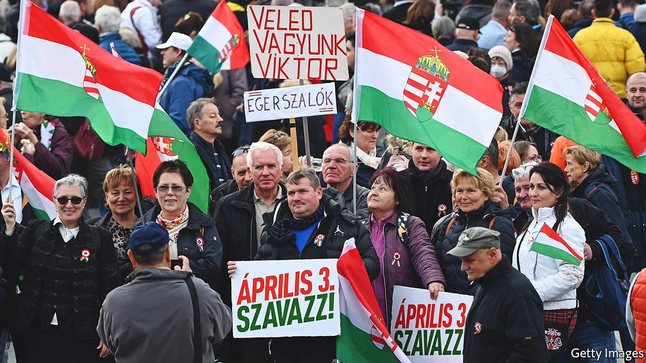 Right-wing groups worldwide rally behind Orbán ahead of Hungary’s election
